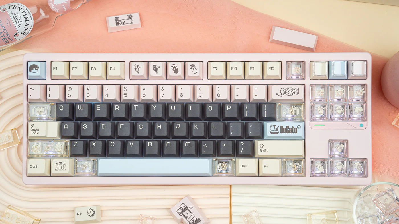 DUCATO | Cherry Profile | PBT+PC Keycap Set