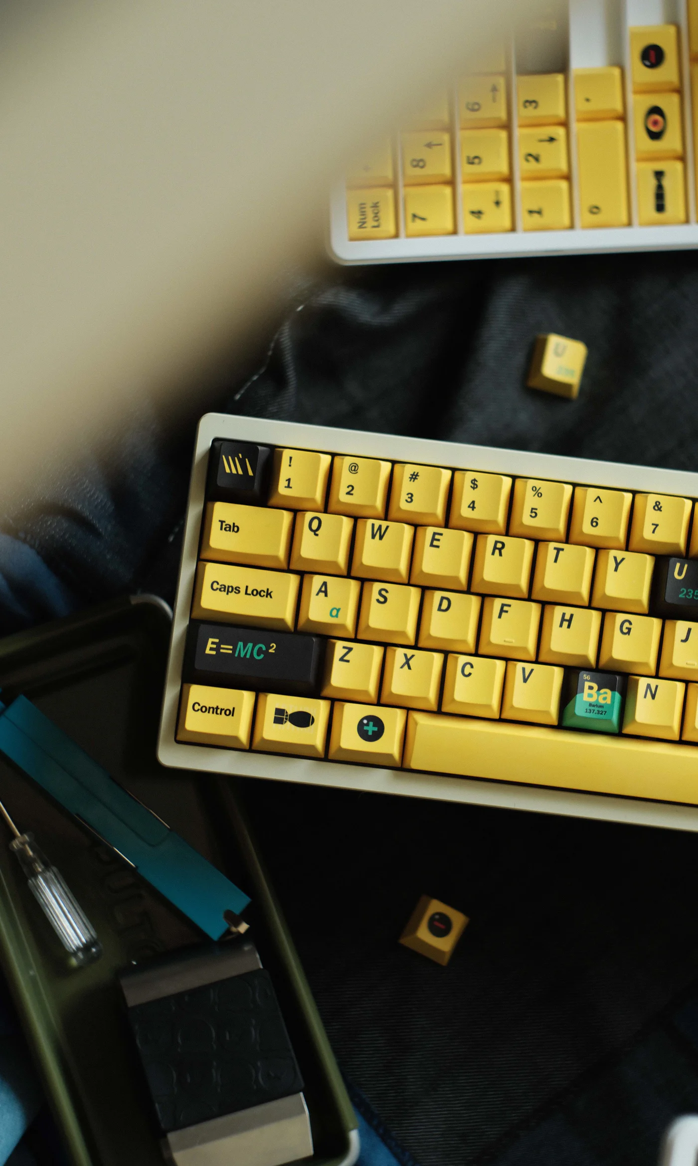 Oppenheimer | Cherry Profile | PBT Keycap Set