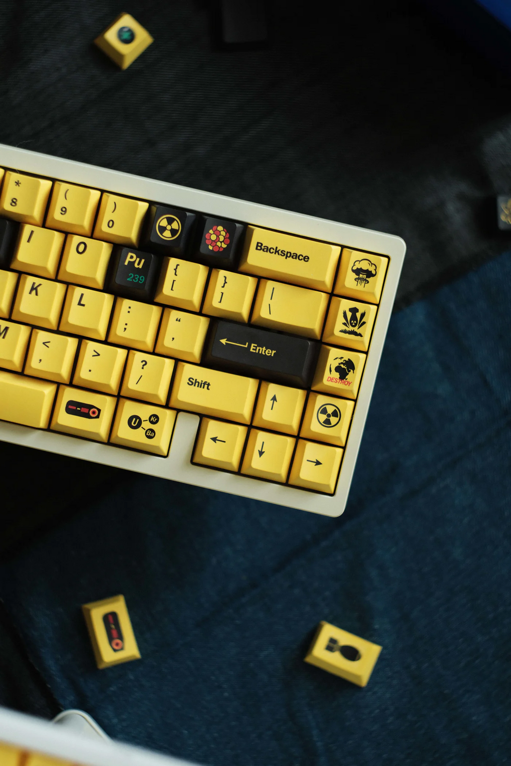 Oppenheimer | Cherry Profile | PBT Keycap Set