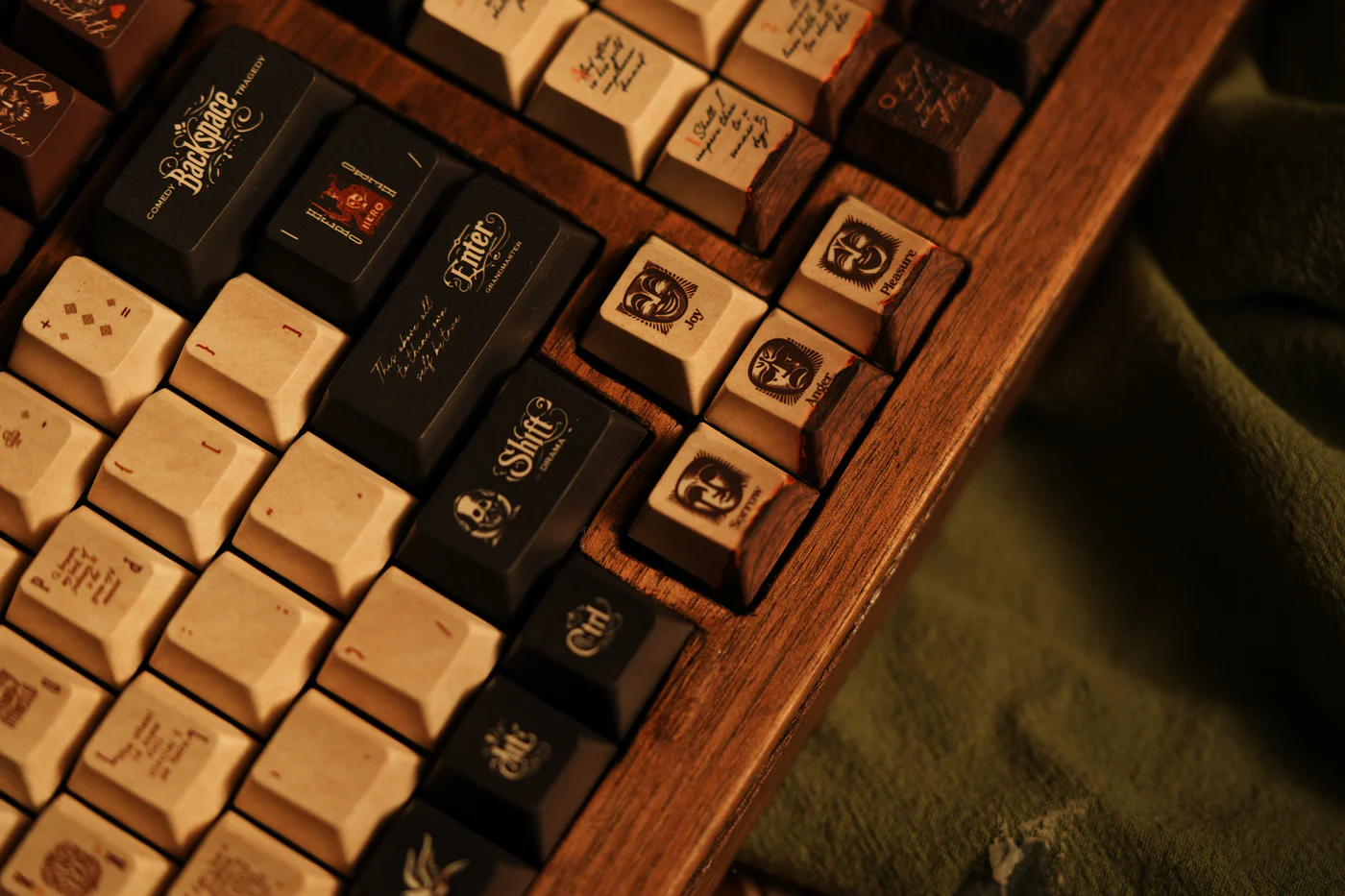 Shakespeare Ace – Sonnet | Cherry Profile | PBT Keycap Set