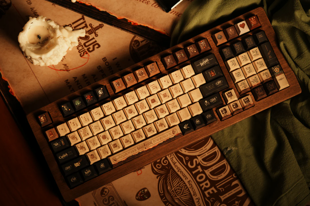 Shakespeare Ace – Sonnet | Cherry Profile | PBT Keycap Set