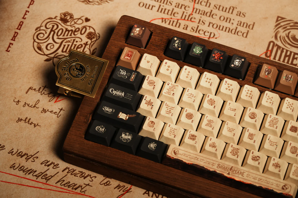 Shakespeare Ace – Sonnet | Cherry Profile | PBT Keycap Set