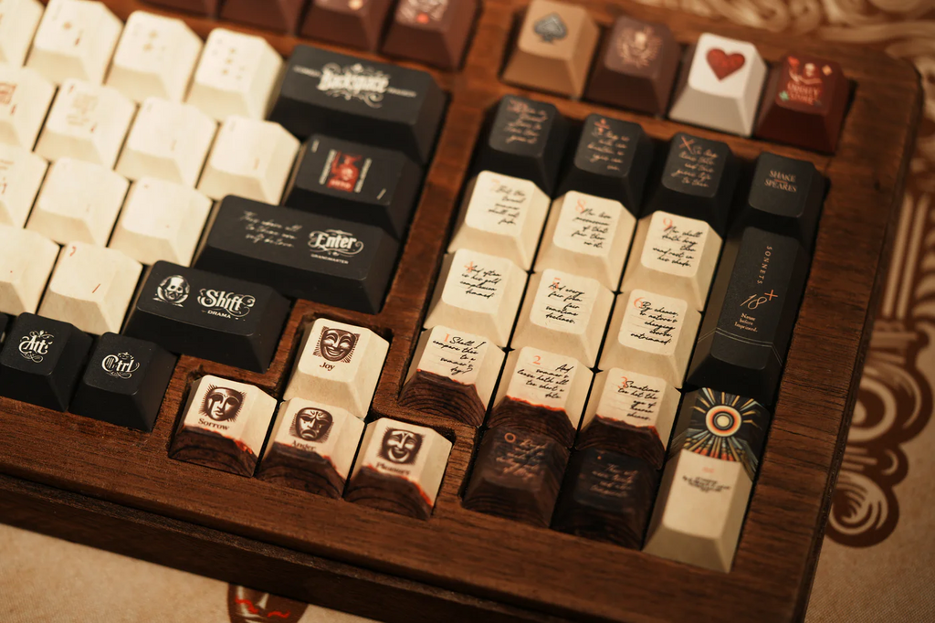 Shakespeare Ace – Sonnet | Cherry Profile | PBT Keycap Set