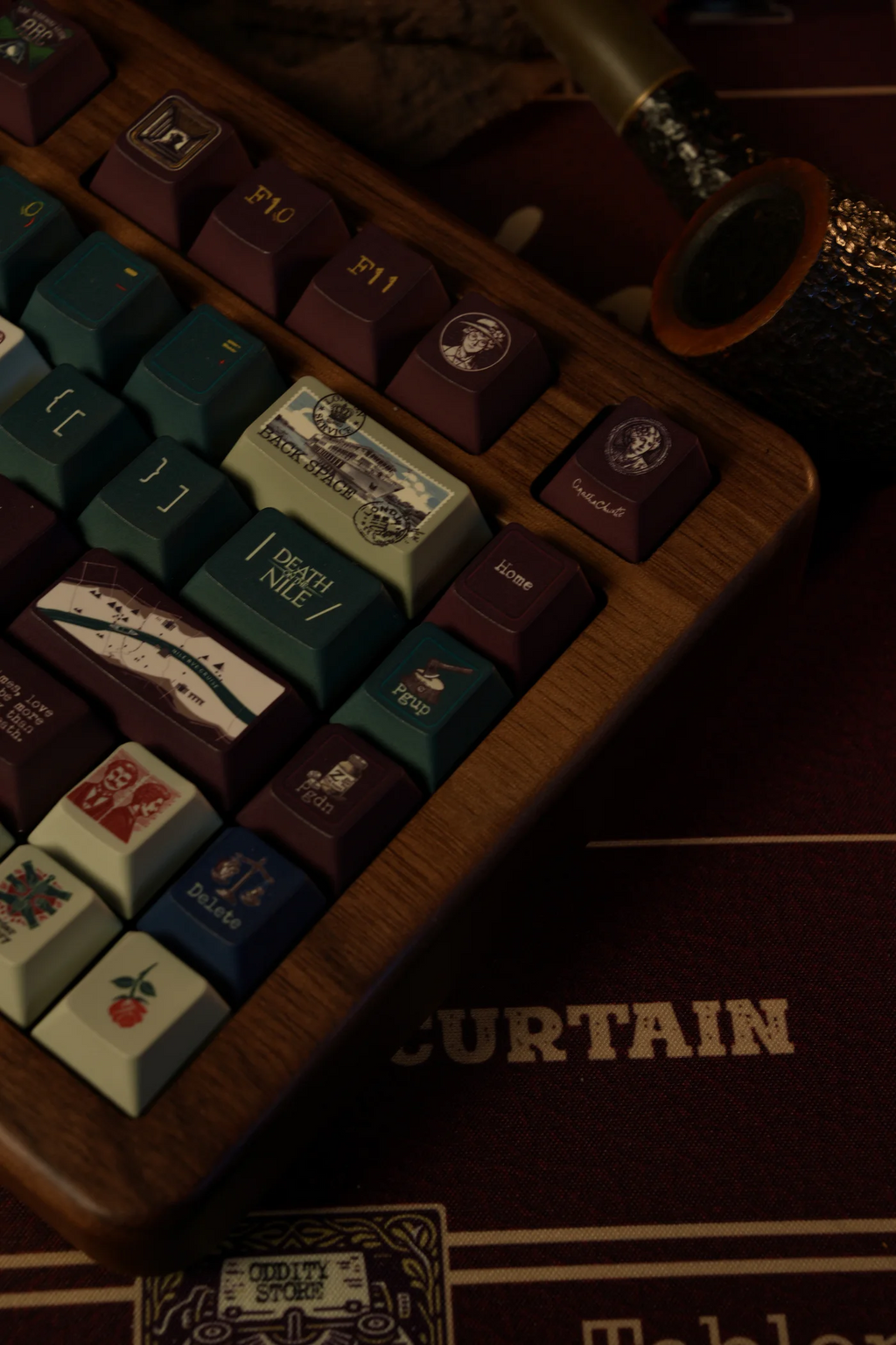 Agatha Christie | Cherry Profile | PBT Keycap Set