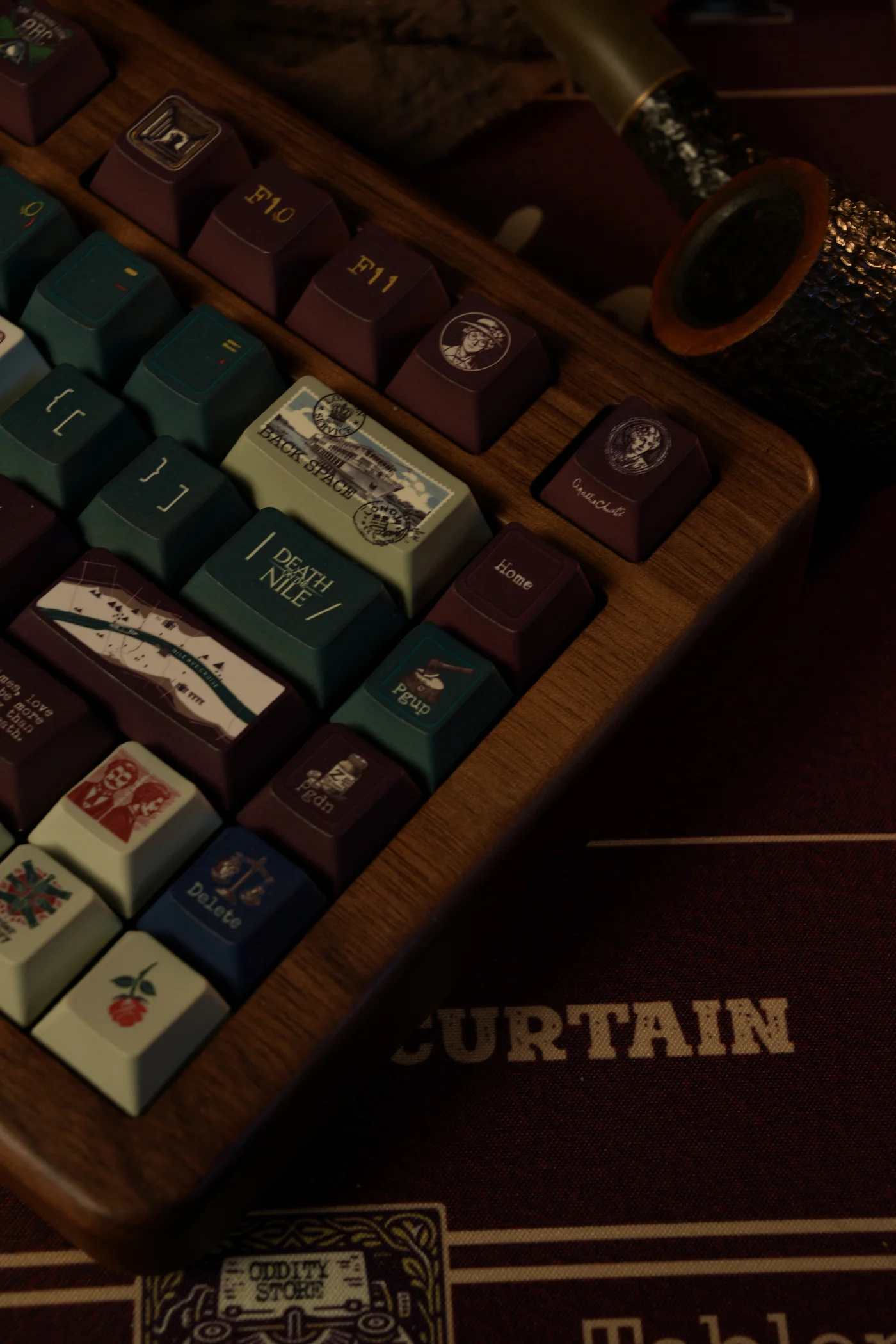 Agatha Christie | Cherry Profile | PBT Keycap Set