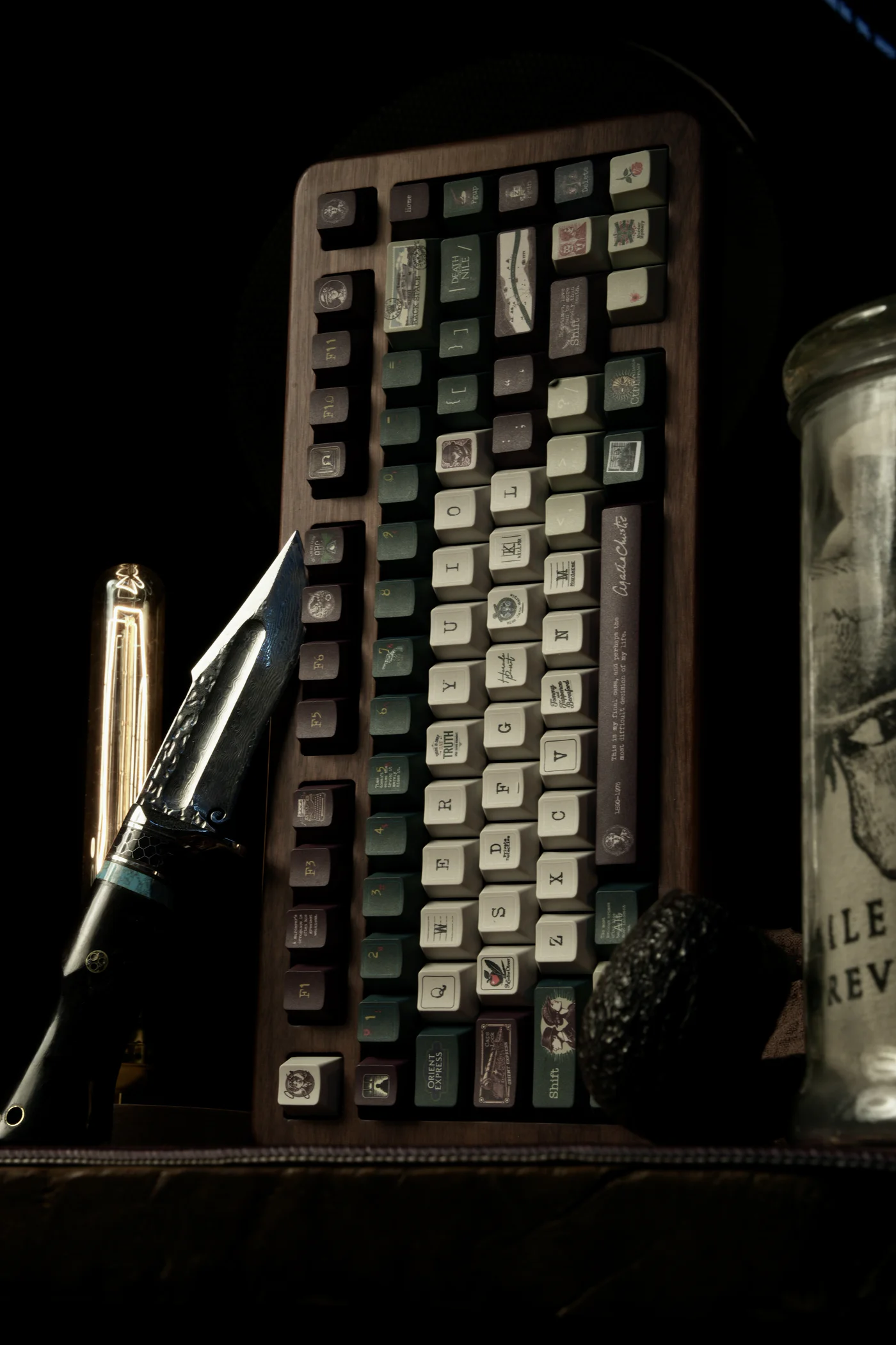 Agatha Christie | Cherry Profile | PBT Keycap Set