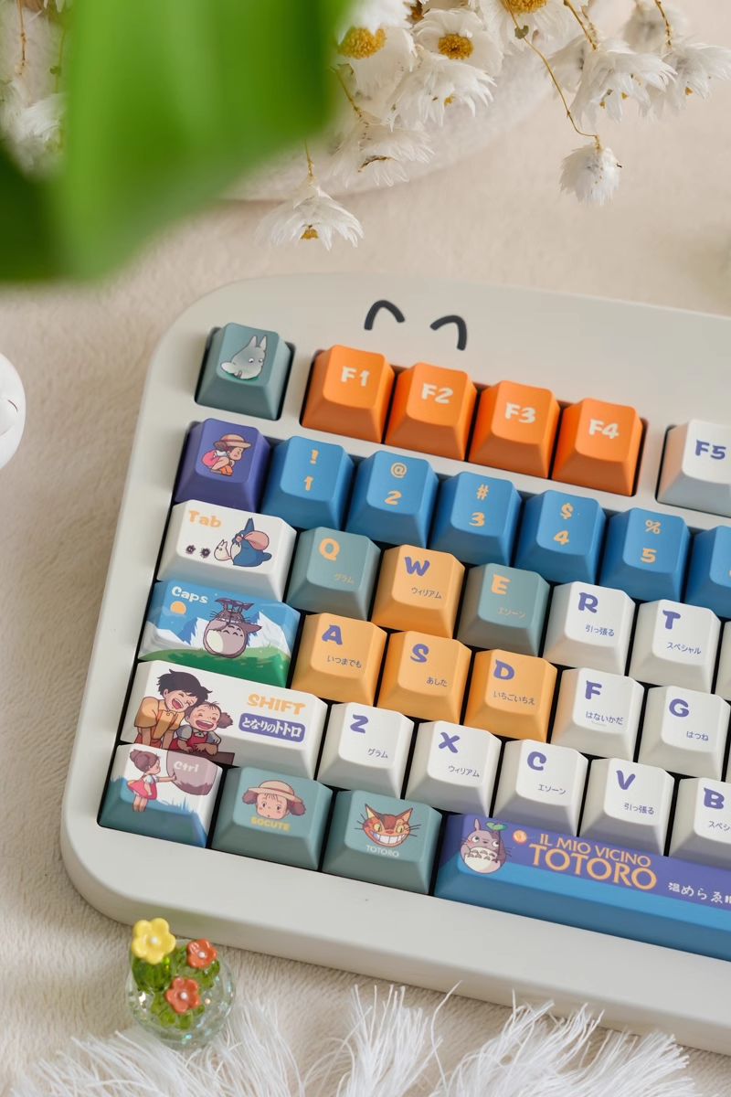 Totoro | Cherry Profile | PBT Keycap Set