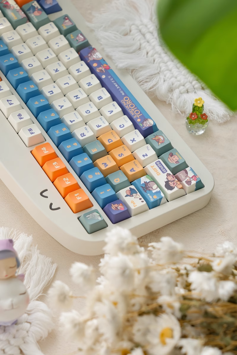 Totoro | Cherry Profile | PBT Keycap Set