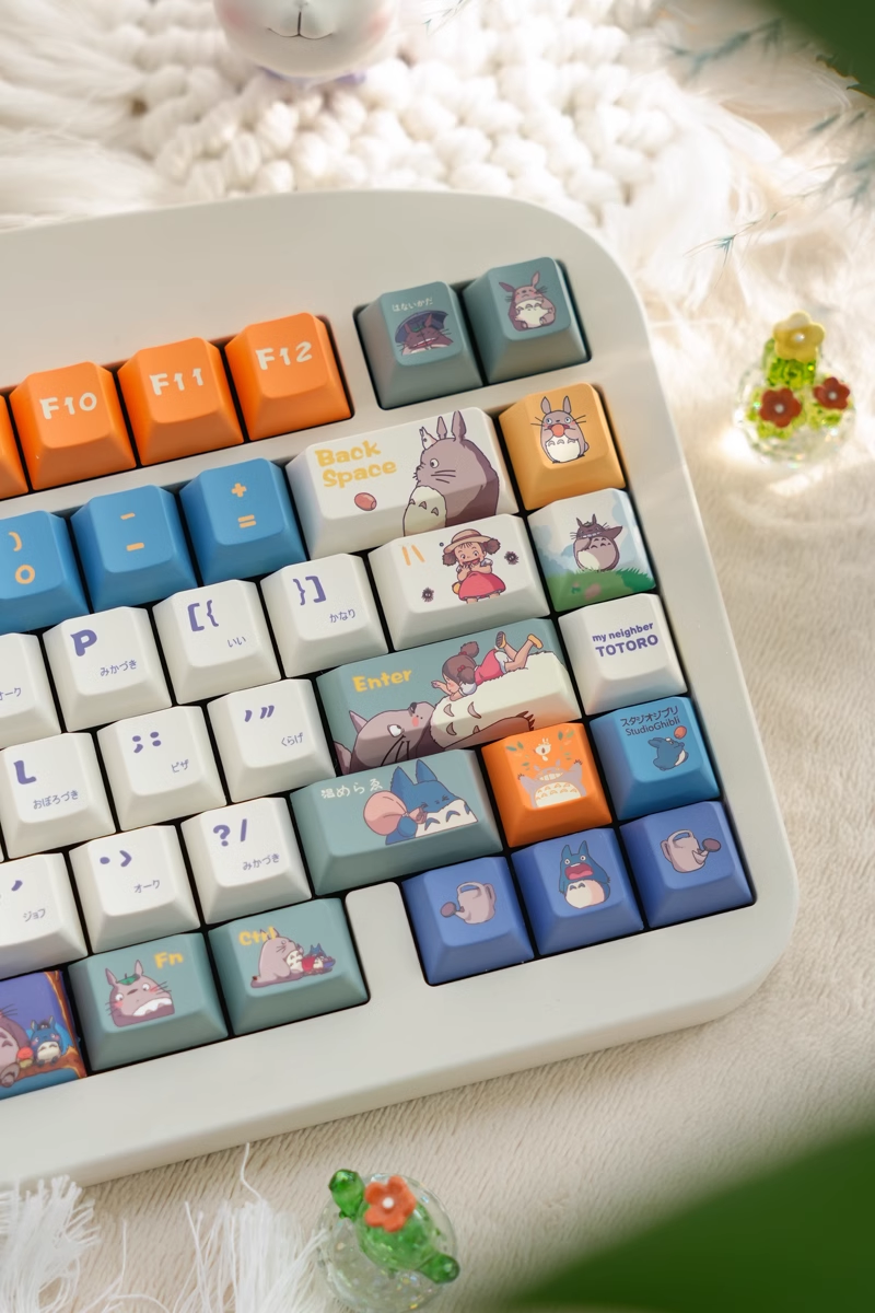 Totoro | Cherry Profile | PBT Keycap Set