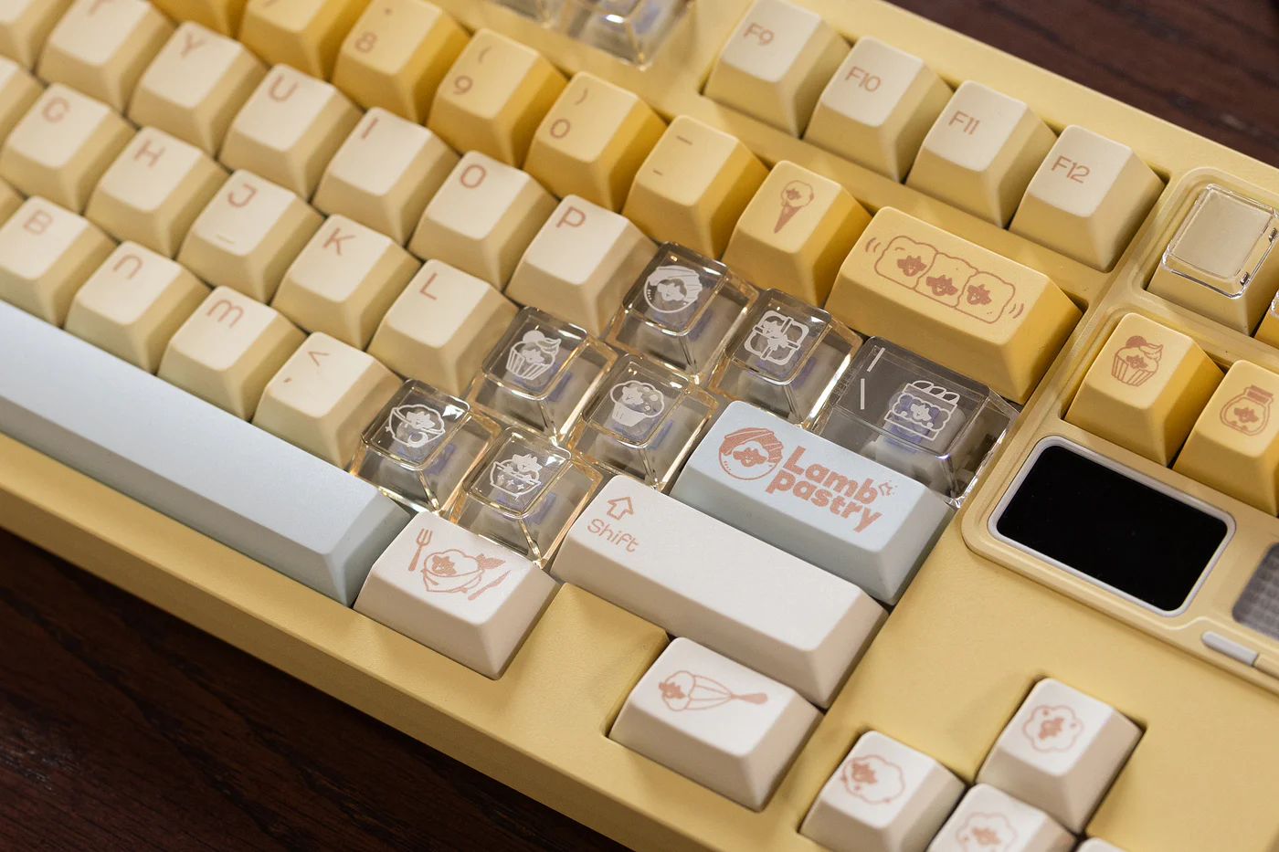 Lamb Pastry | Cherry Profile | PBT+PC Keycap Set