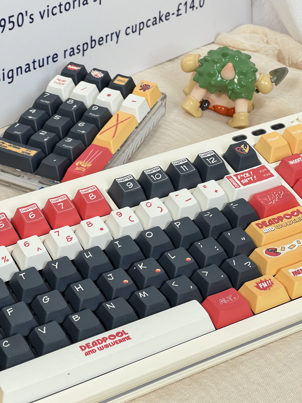 Deadpool & Wolverine | Cherry Profile | PBT Keycap Set