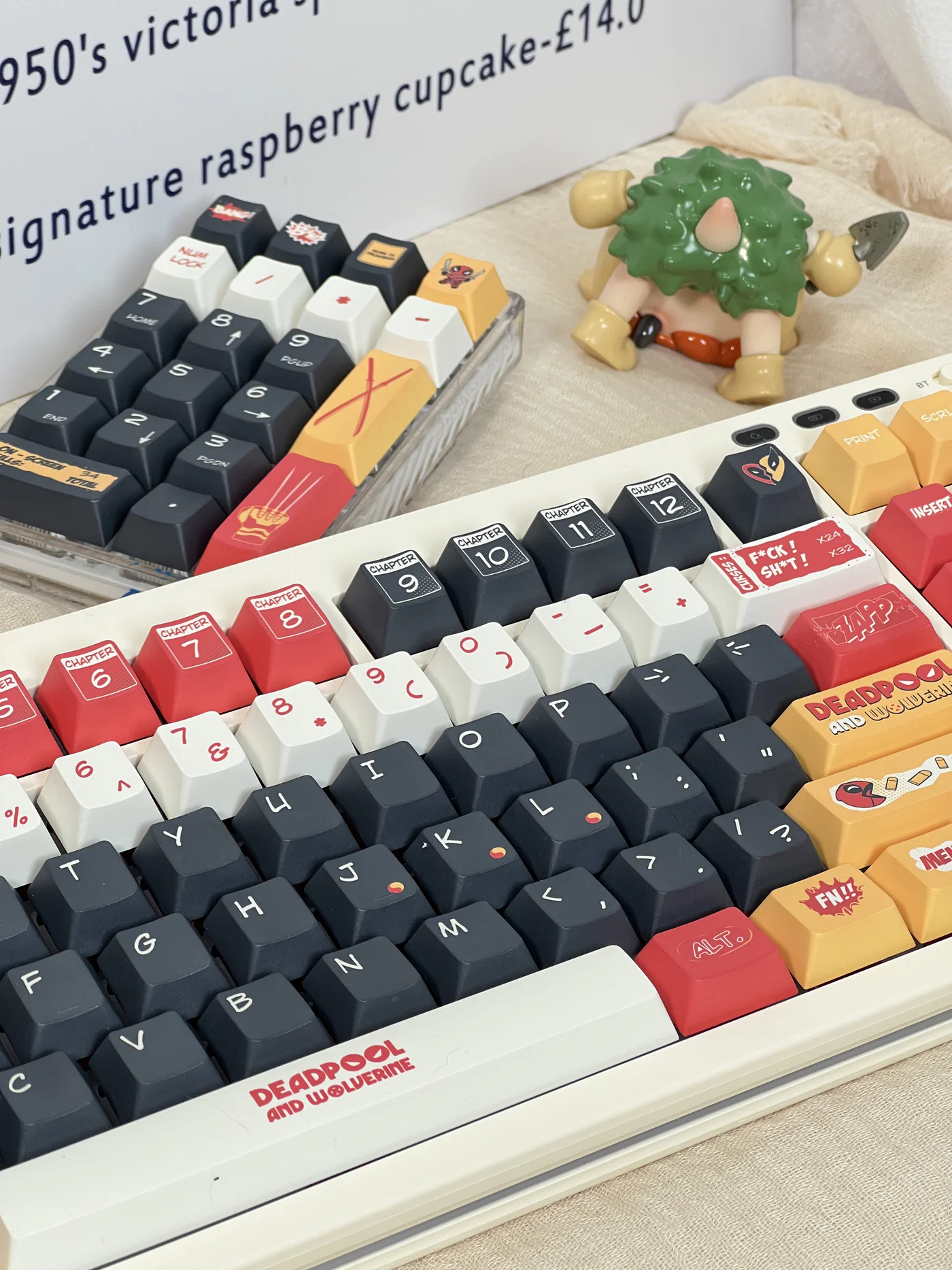 Deadpool & Wolverine | Cherry Profile | PBT Keycap Set