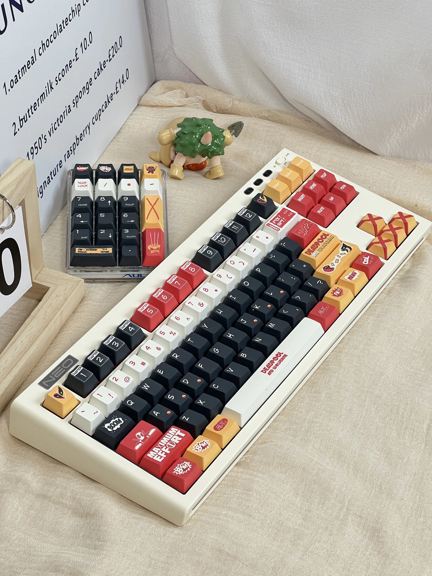 Deadpool & Wolverine | Cherry Profile | PBT Keycap Set