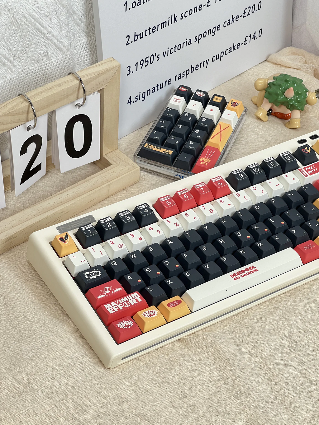 Deadpool & Wolverine | Cherry Profile | PBT Keycap Set