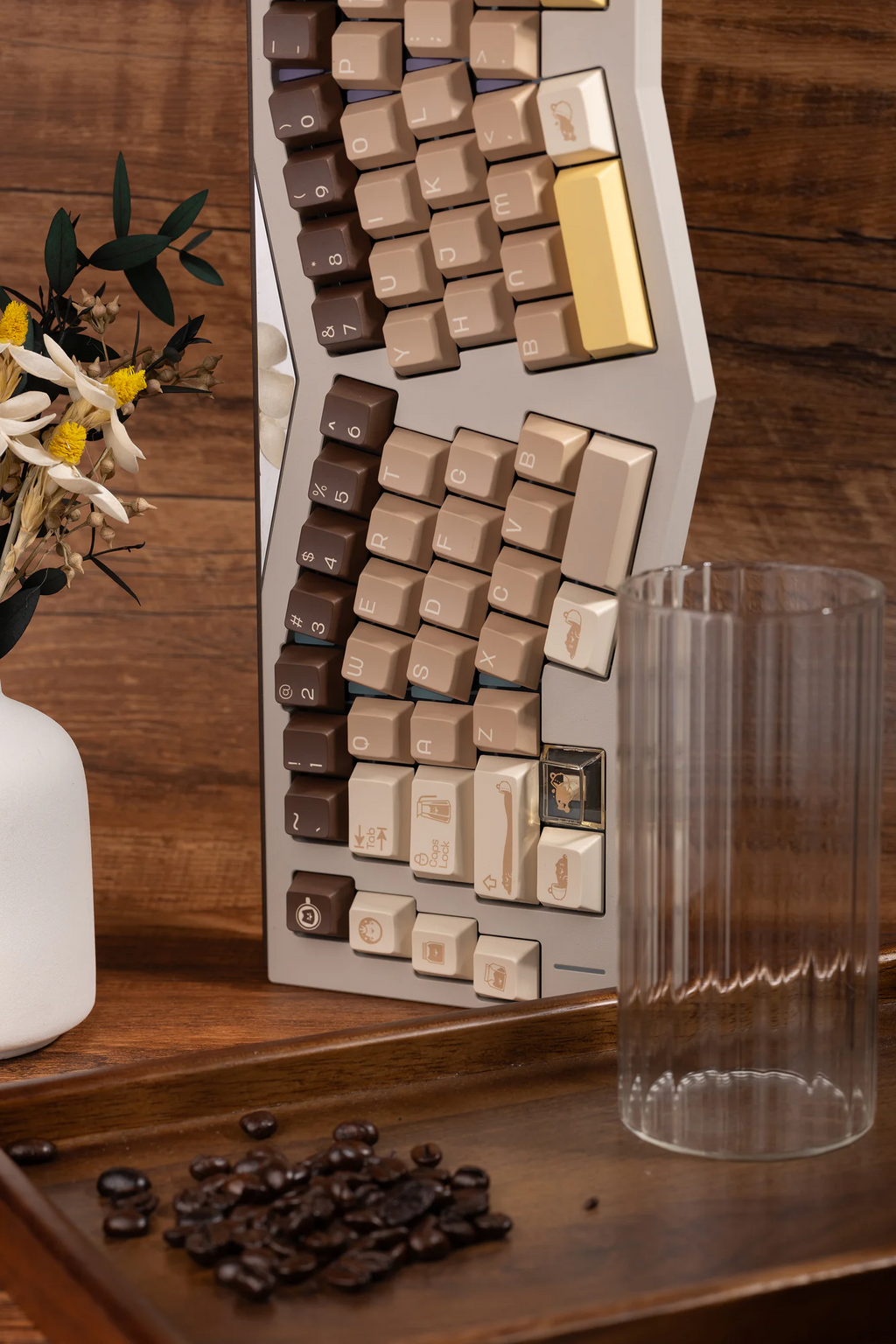 Meow Cafe | Cherry Profile | PBT+PC Keycap Set