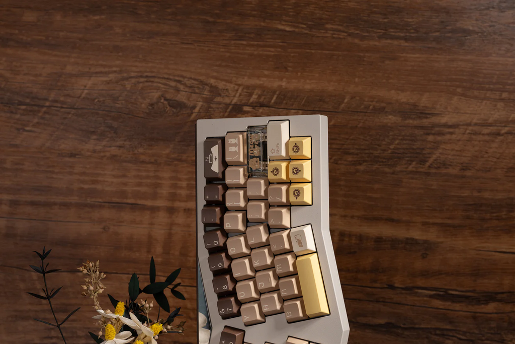 Meow Cafe | Cherry Profile | PBT+PC Keycap Set