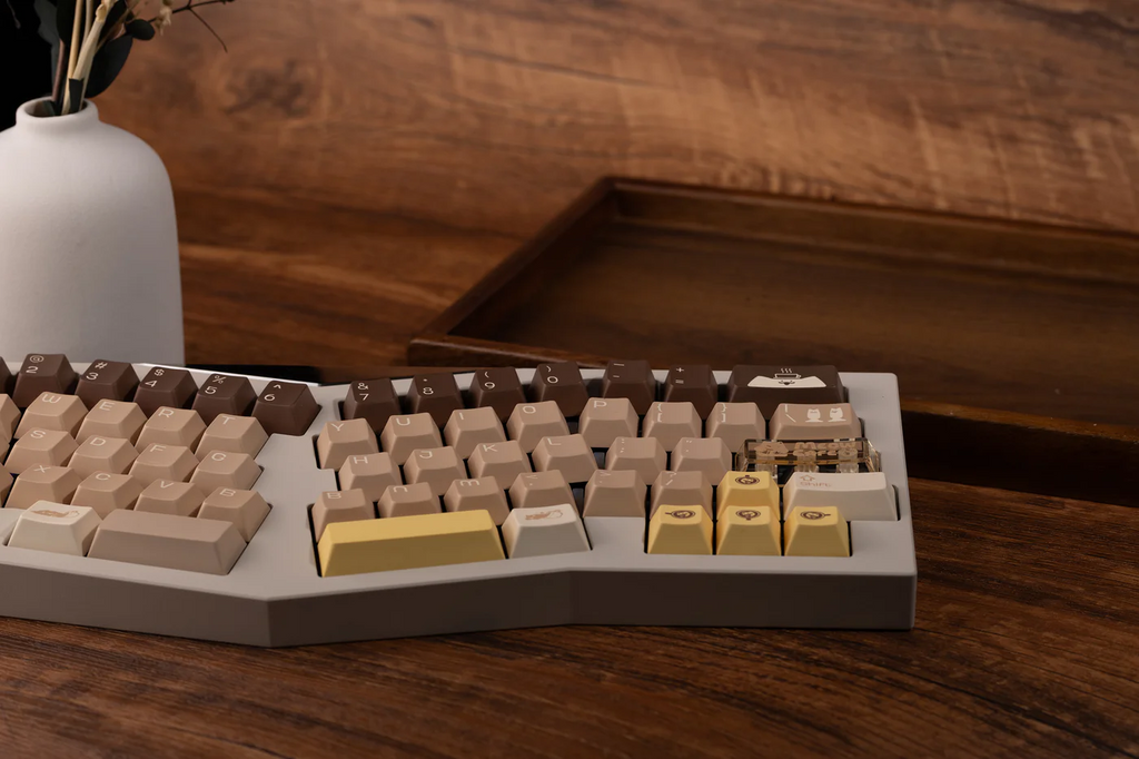 Meow Cafe | Cherry Profile | PBT+PC Keycap Set