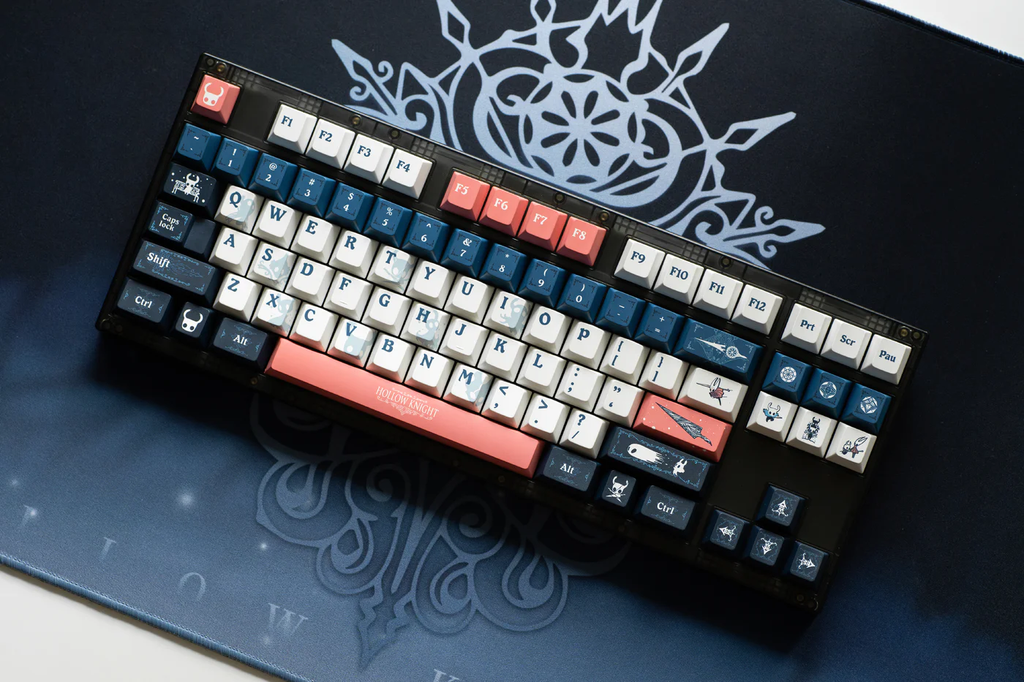 Hollow Knight Theme | Cherry Profile | PBT Keycap Set