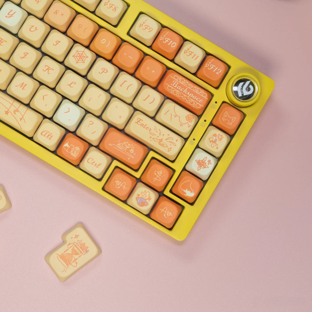 Magic Little Fox PBT Keycap Set - MOA Profile for Wooting, ROG Azoth, Razer & Logitech G