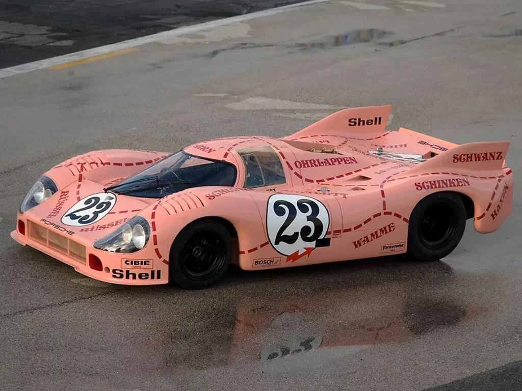 Porsche 917 – Pink Pig | Cherry Profile | PBT Keycap Set