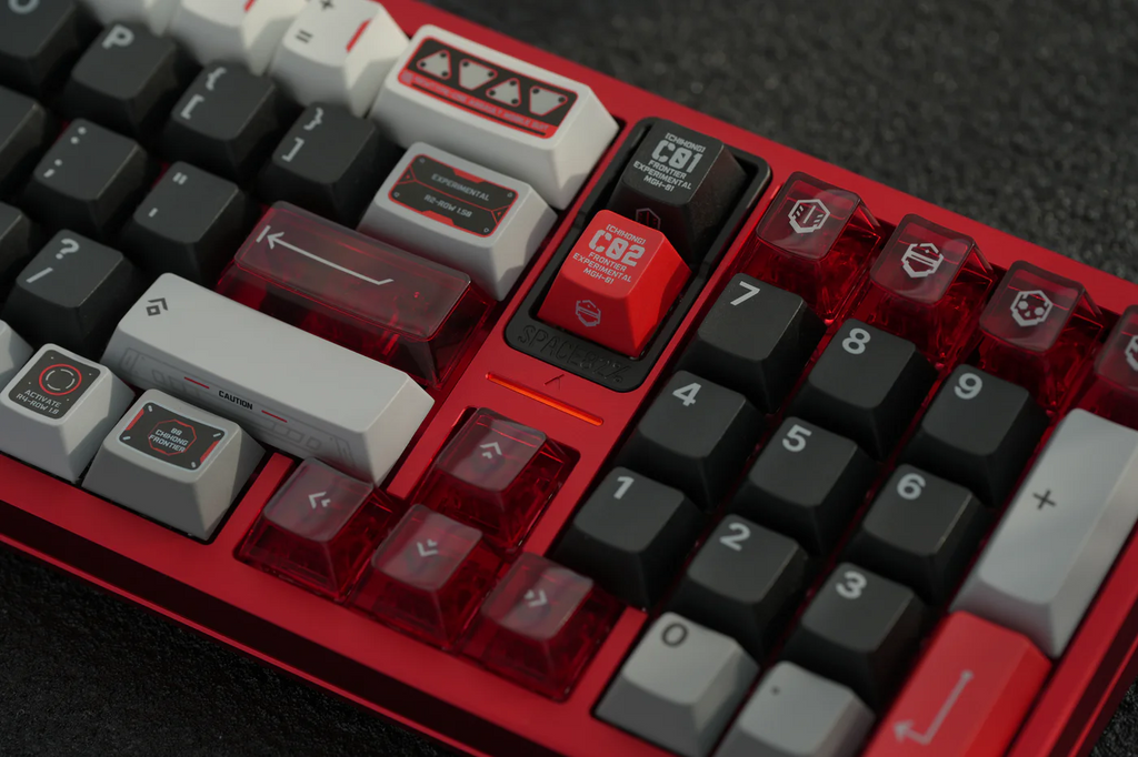 Chihong | Cherry Profile | PBT+PC Keycap Set