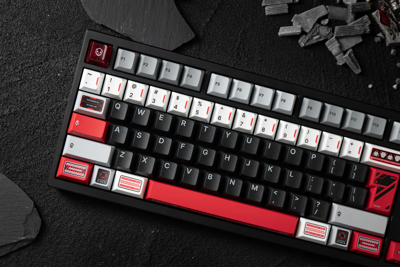 Chihong | Cherry Profile | PBT+PC Keycap Set