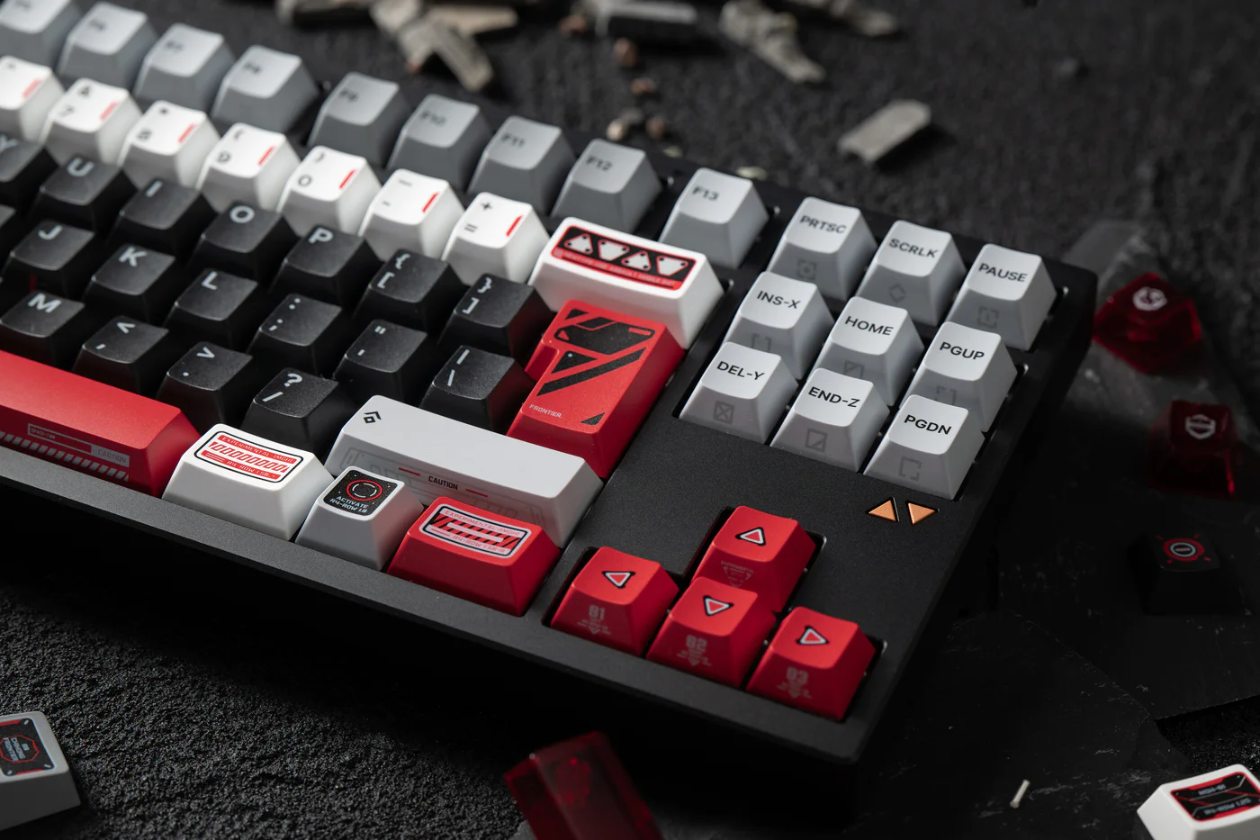 Chihong | Cherry Profile | PBT+PC Keycap Set