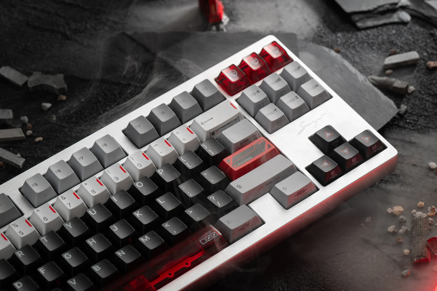 Chihong | Cherry Profile | PBT+PC Keycap Set