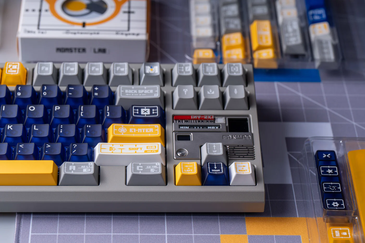 Assembling Master | Cherry Profile | PBT+PC Keycap Set