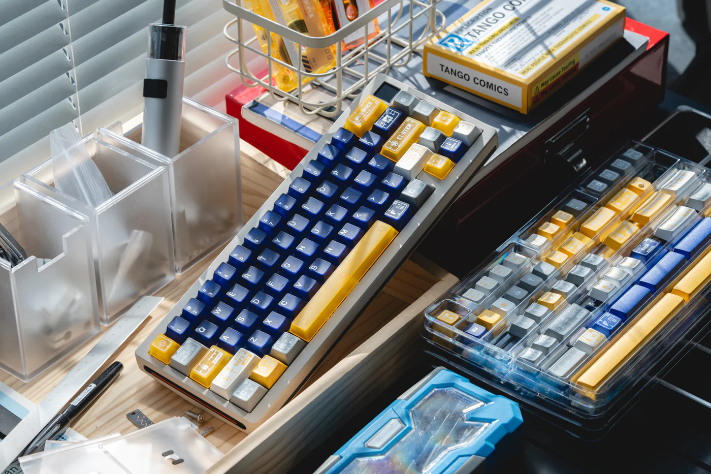 Assembling Master | Cherry Profile | PBT+PC Keycap Set