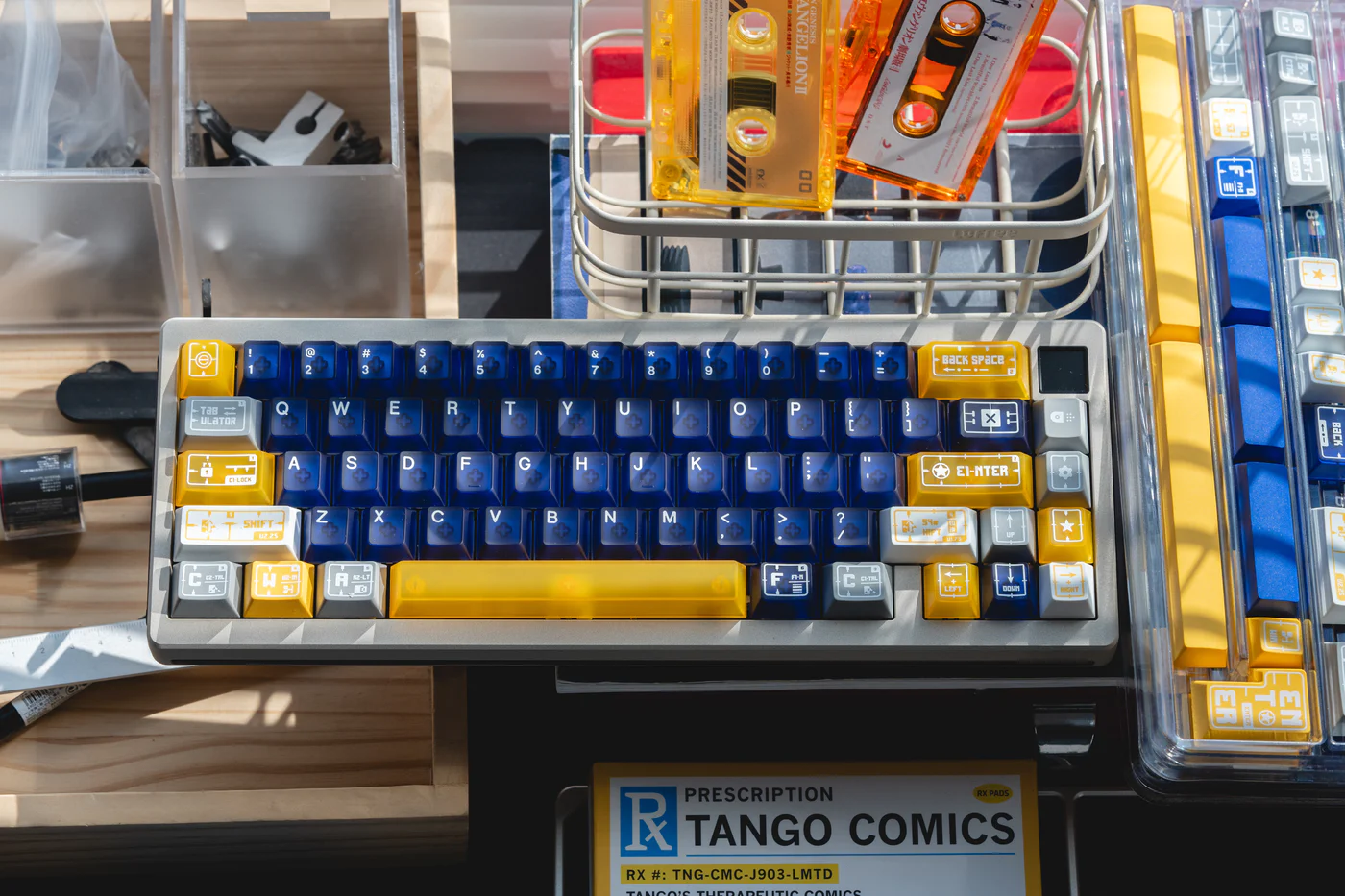 Assembling Master | Cherry Profile | PBT+PC Keycap Set