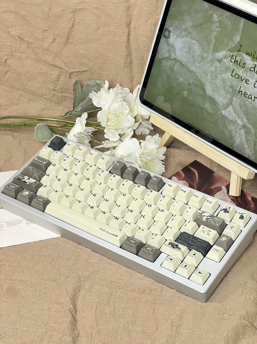 NieR: Automata | Cherry Profile | PBT Keycap Set