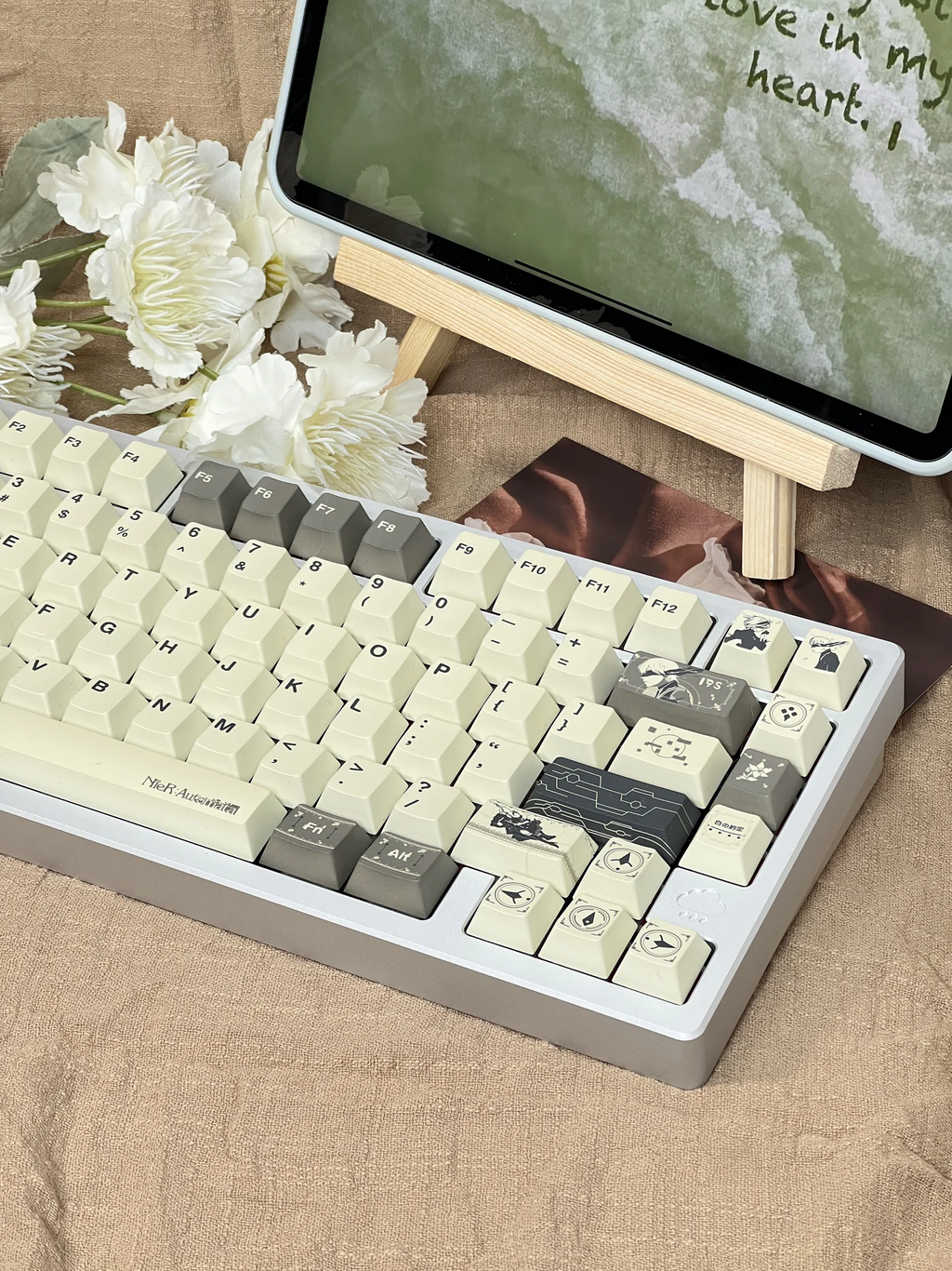 NieR: Automata | Cherry Profile | PBT Keycap Set