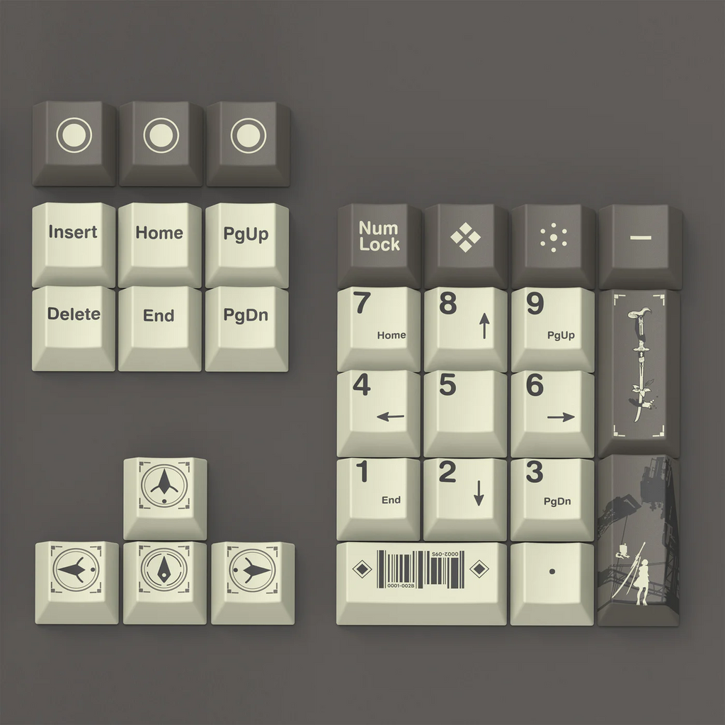 NieR: Automata | Cherry Profile | PBT Keycap Set