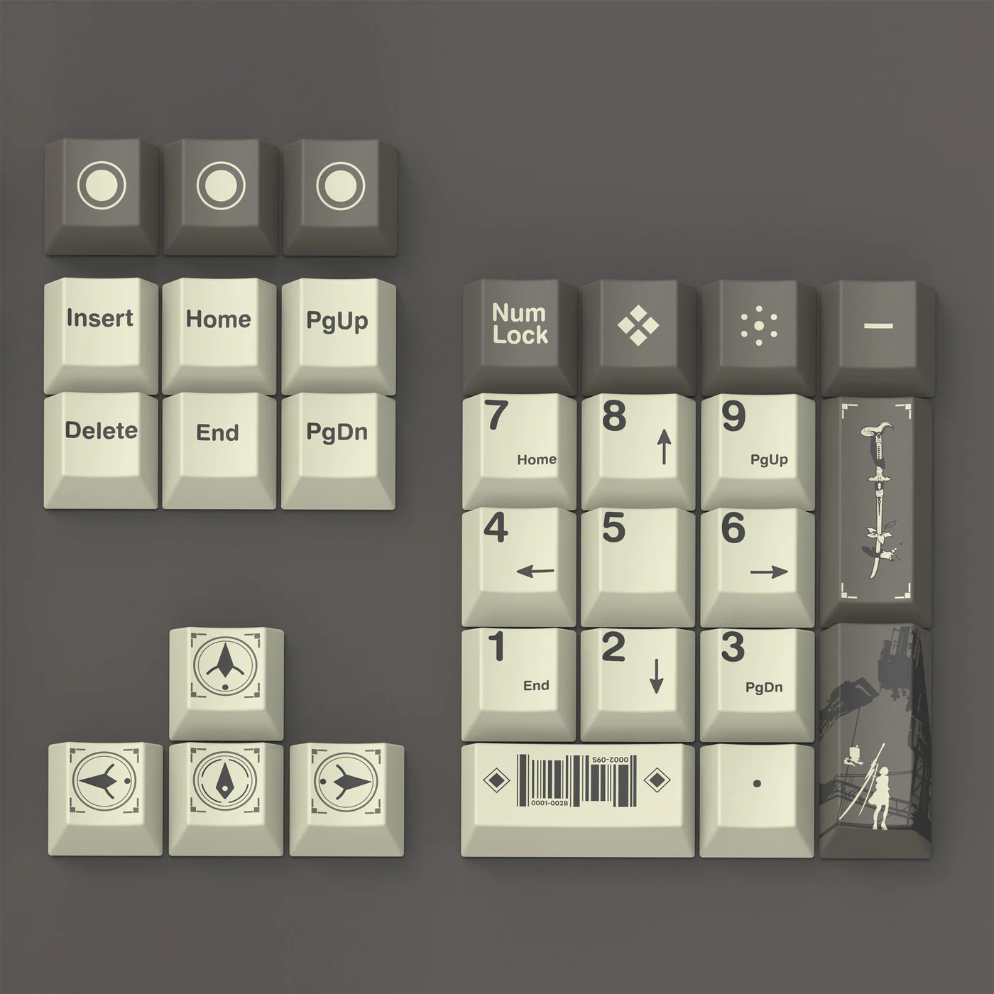 NieR: Automata | Cherry Profile | PBT Keycap Set