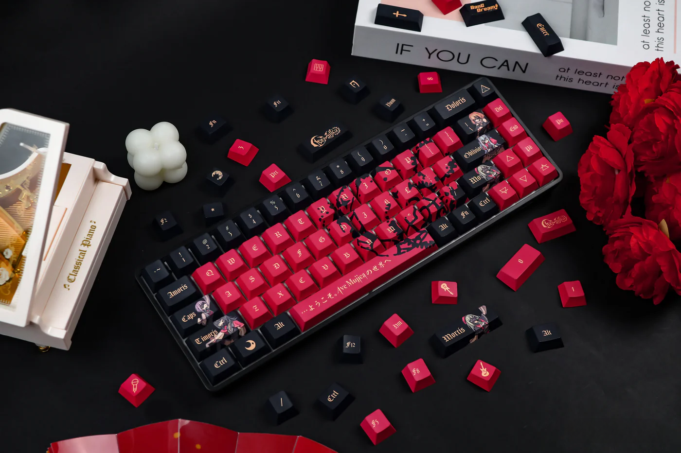 AveMujica | Cherry Profile | PBT Keycap Set