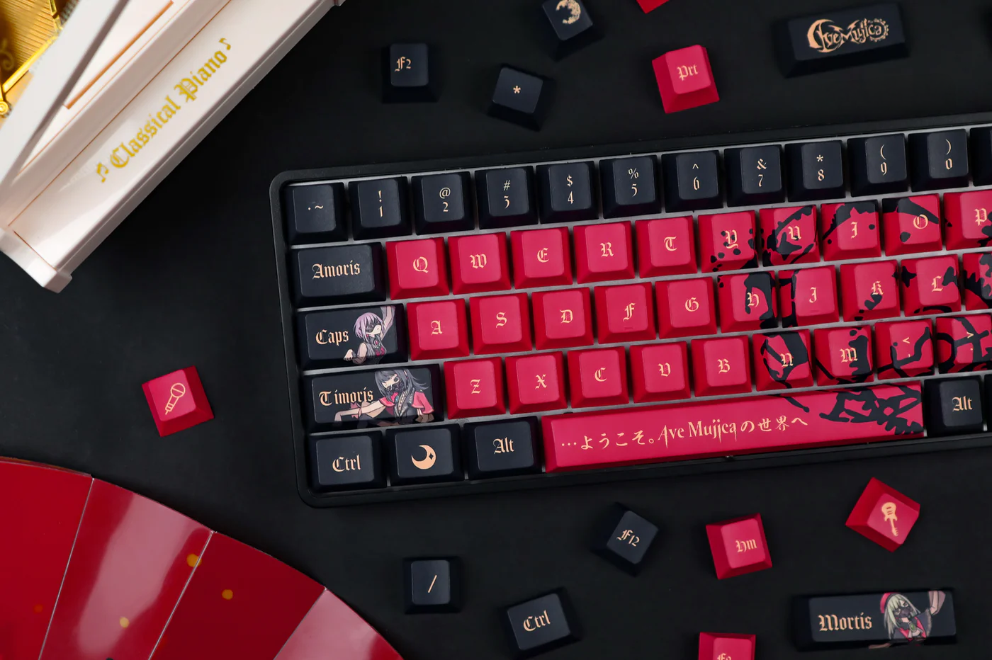 AveMujica | Cherry Profile | PBT Keycap Set