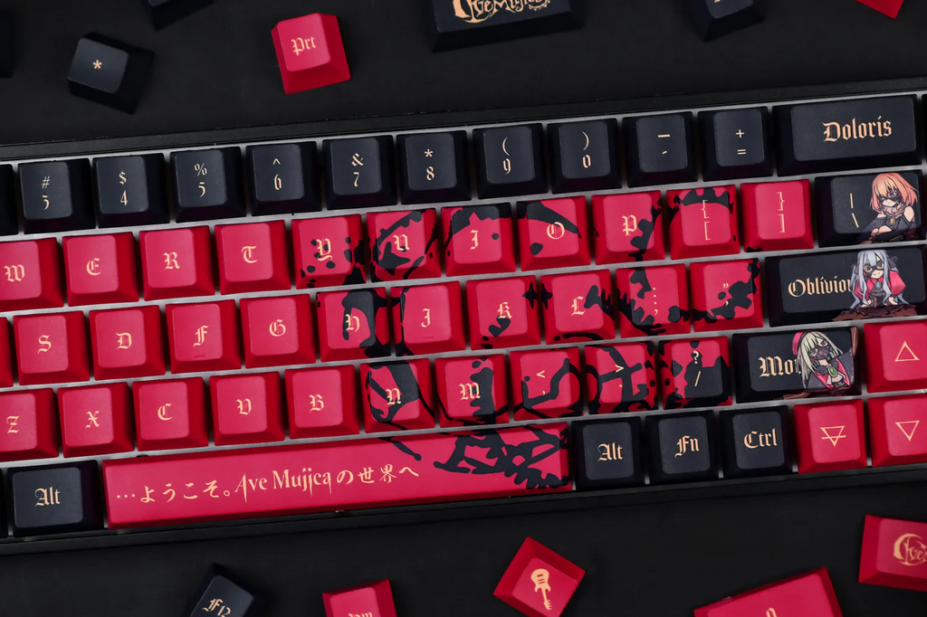 AveMujica | Cherry Profile | PBT Keycap Set