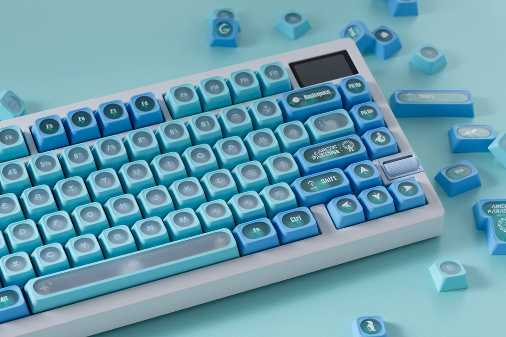 Arctic Paradise | Cherry Profile | PBT+PC Keycap Set