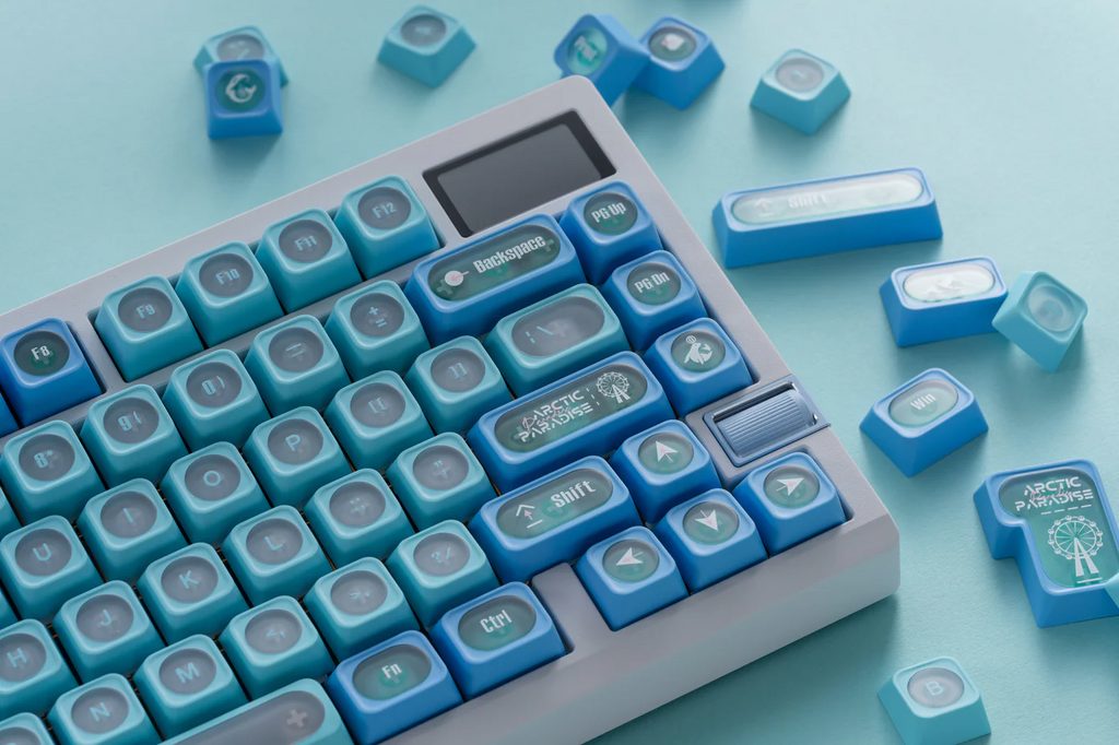 Arctic Paradise | Cherry Profile | PBT+PC Keycap Set