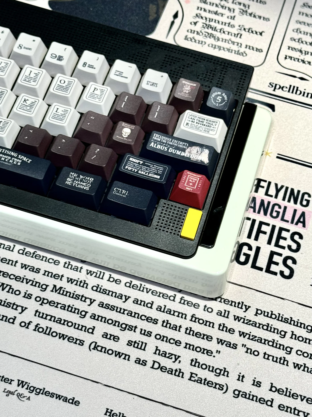 Daily Prophet | Cherry Profile | PBT Keycap Set