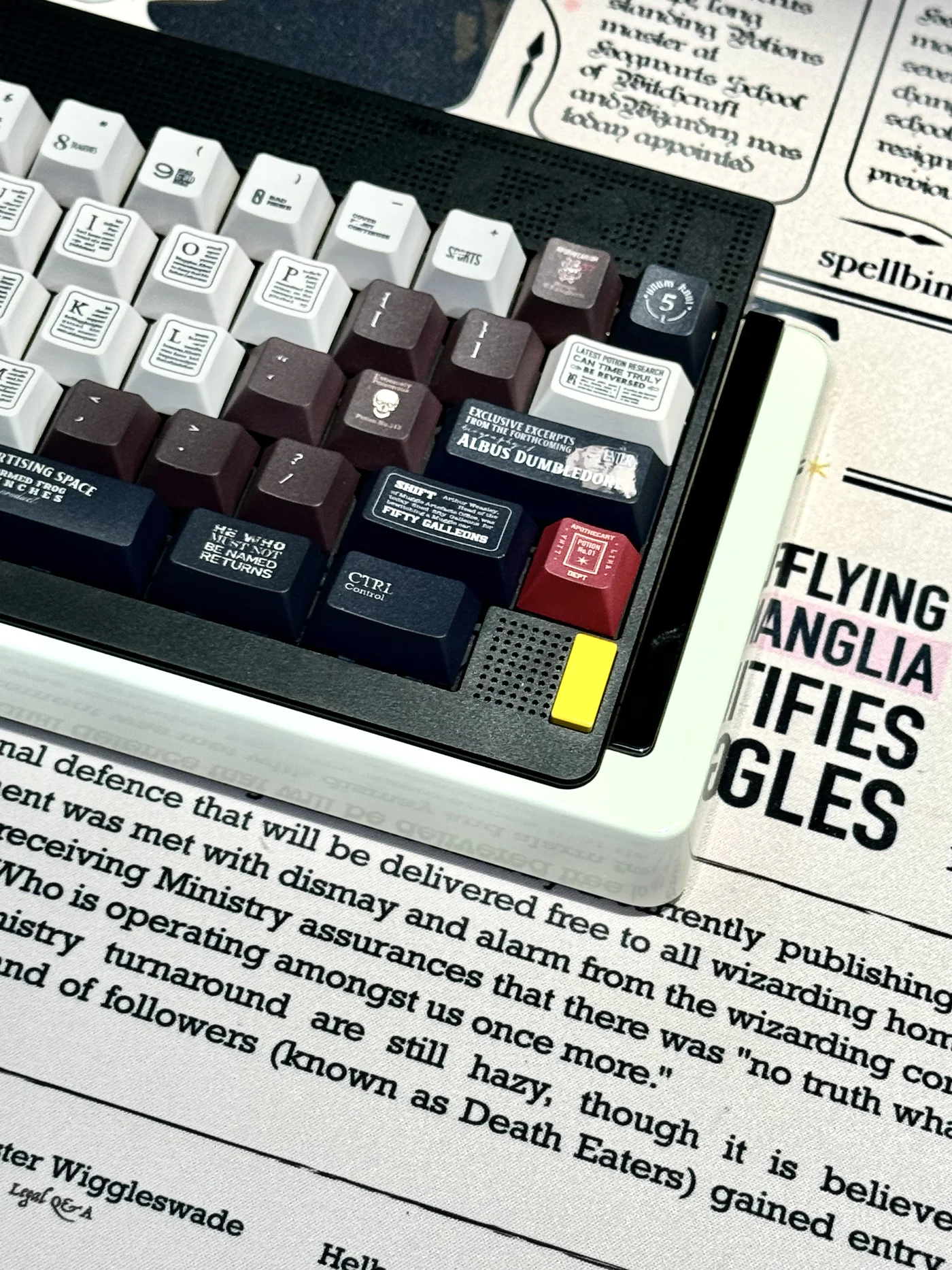 Daily Prophet | Cherry Profile | PBT Keycap Set