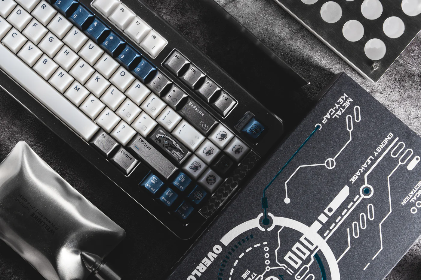 Overload | Cherry Profile | PBT+PC Keycap Set