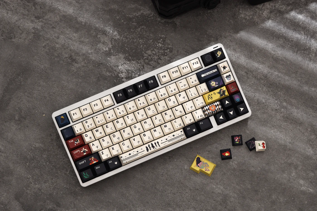 JoJo’s Bizarre Adventure – Stardust Crusaders | Cherry Profile | PBT Keycap Set