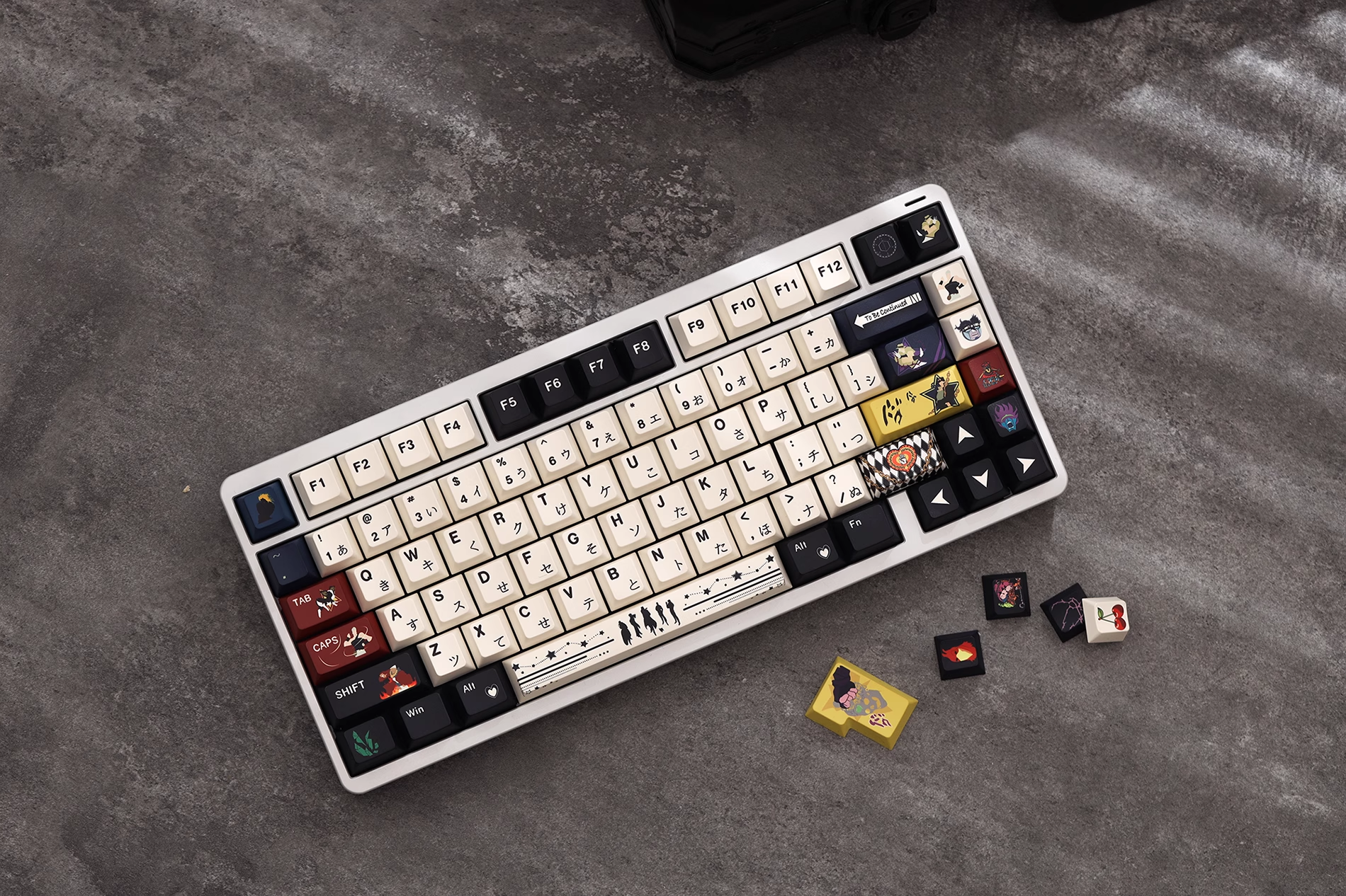 JoJo’s Bizarre Adventure – Stardust Crusaders | Cherry Profile | PBT Keycap Set