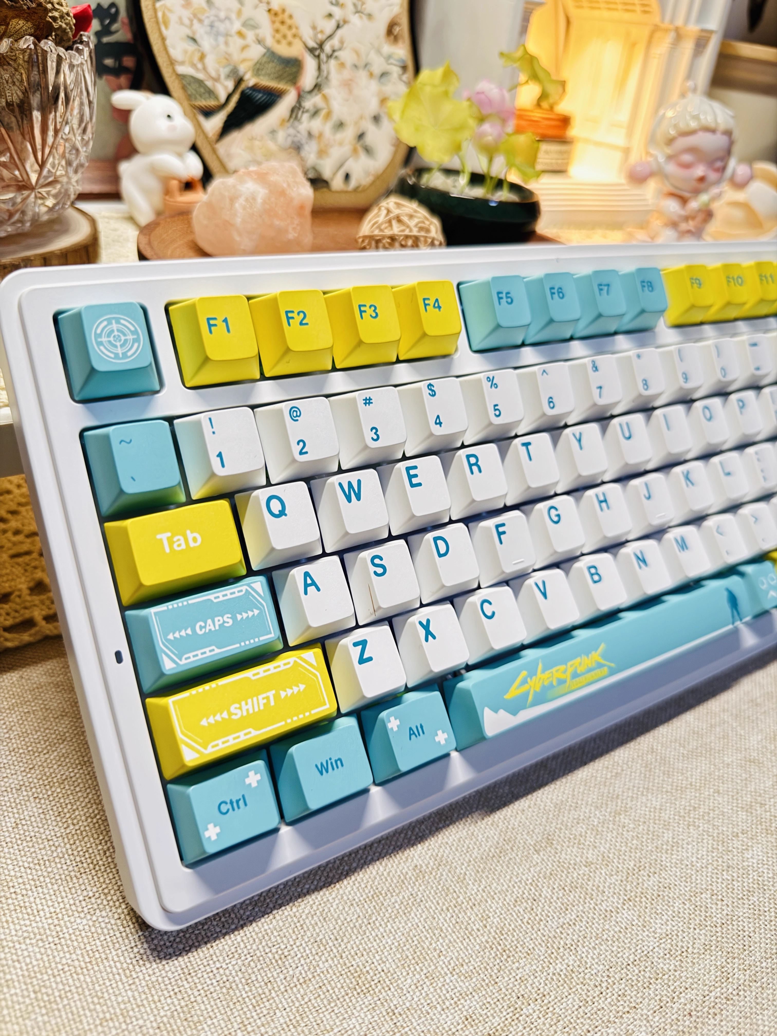 Cyberpunk: Edgerunners | Cherry Profile | PBT Keycap Set