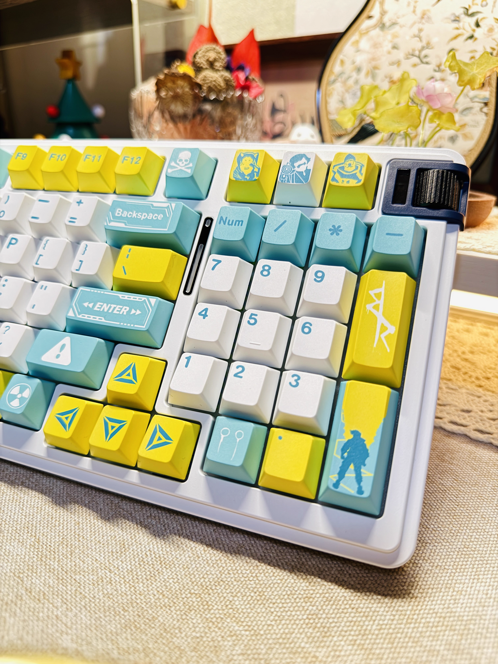 Cyberpunk: Edgerunners | Cherry Profile | PBT Keycap Set