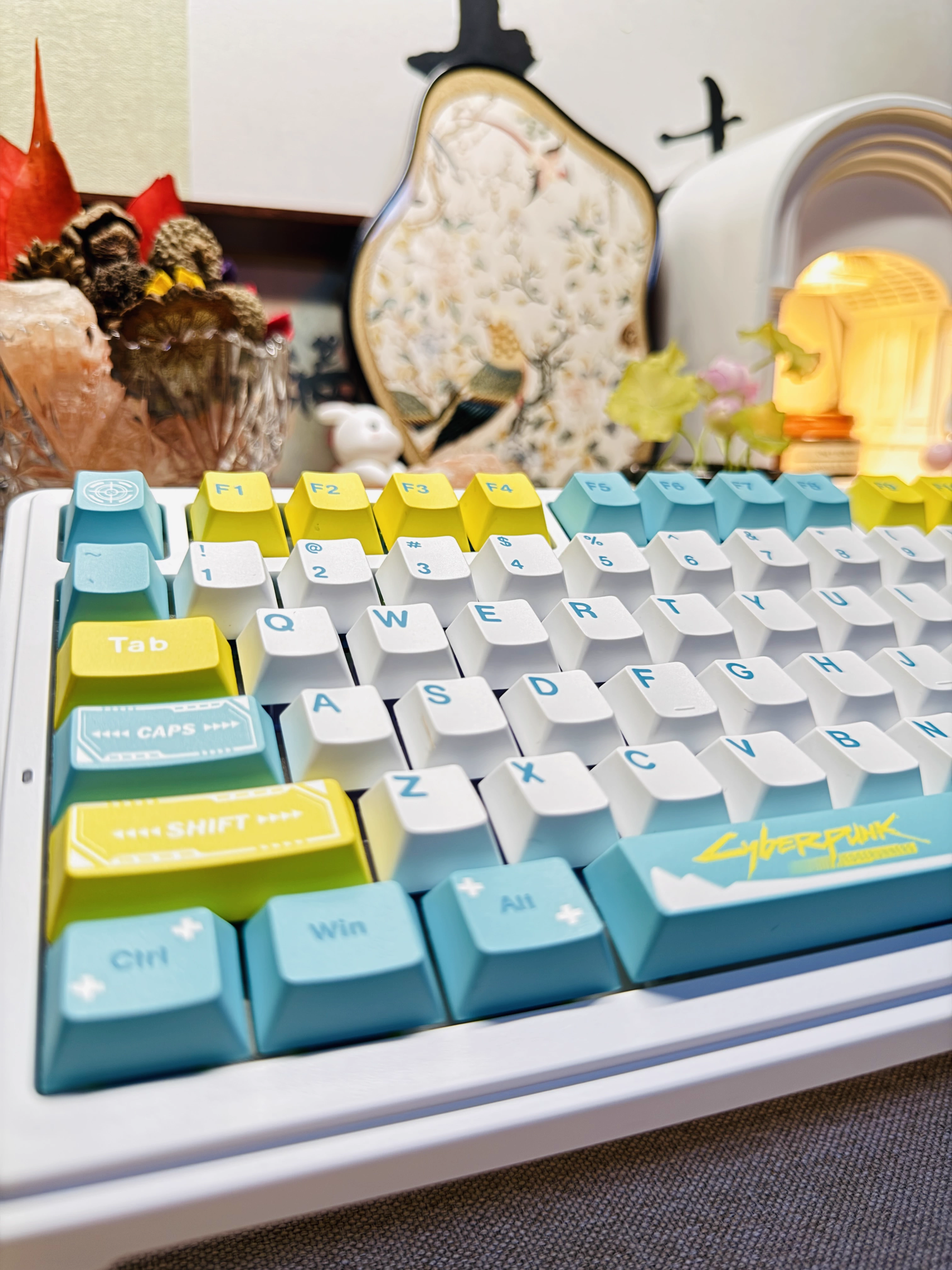 Cyberpunk: Edgerunners | Cherry Profile | PBT Keycap Set