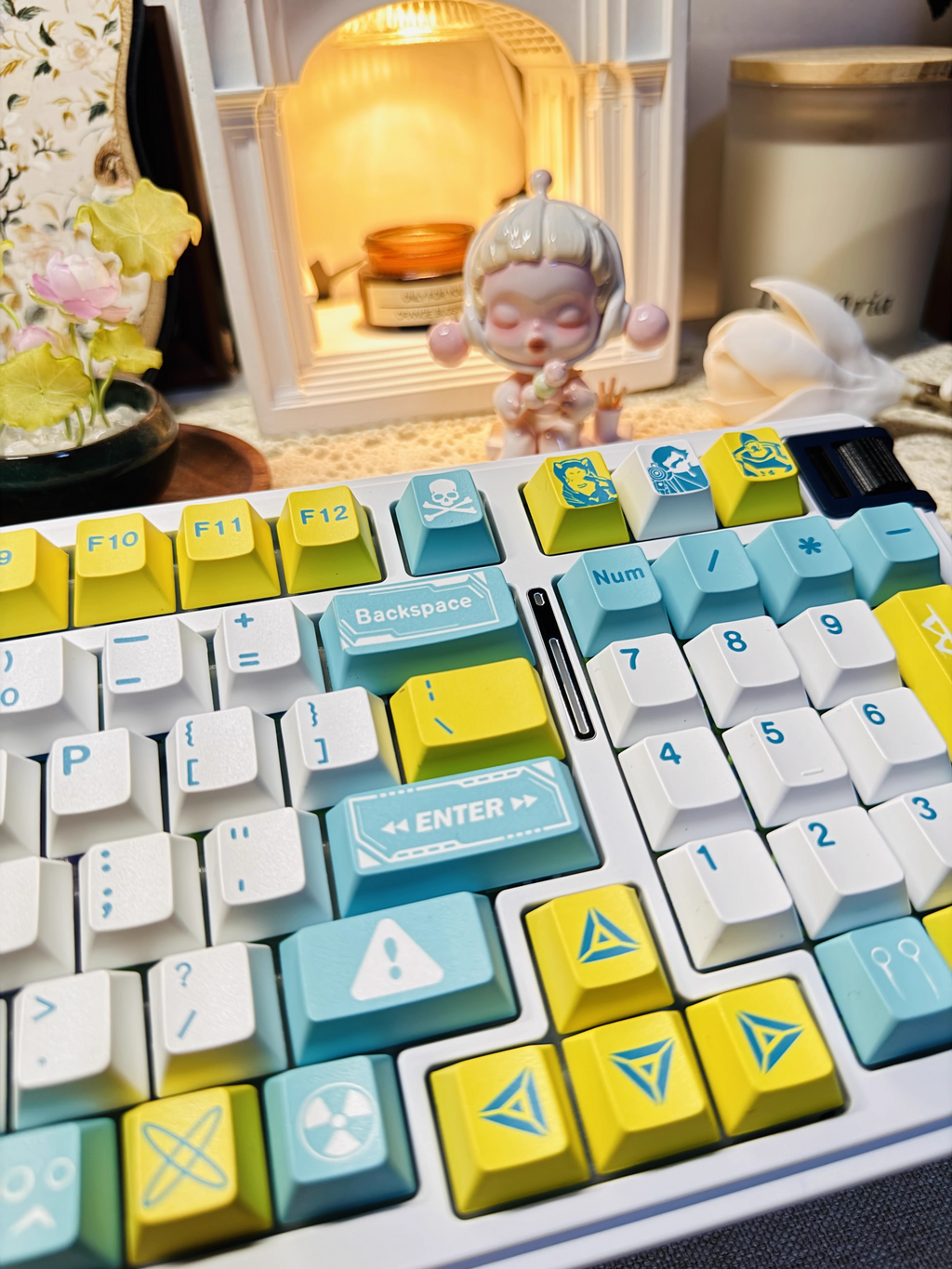 Cyberpunk: Edgerunners | Cherry Profile | PBT Keycap Set