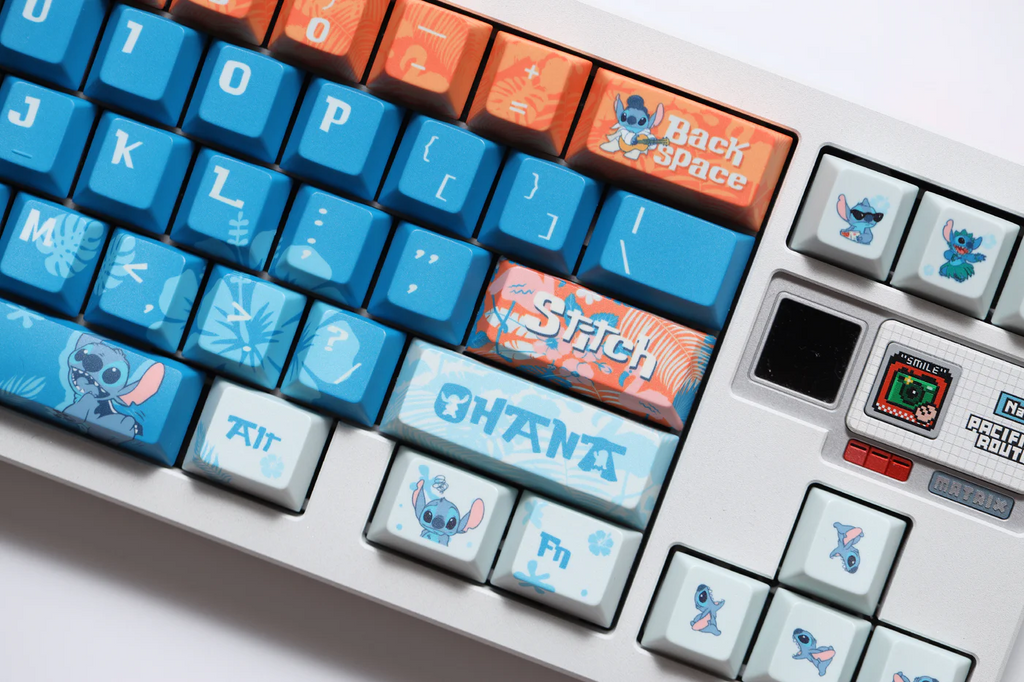 Lilo & Stitch | Cherry Profile | PBT Keycap Set